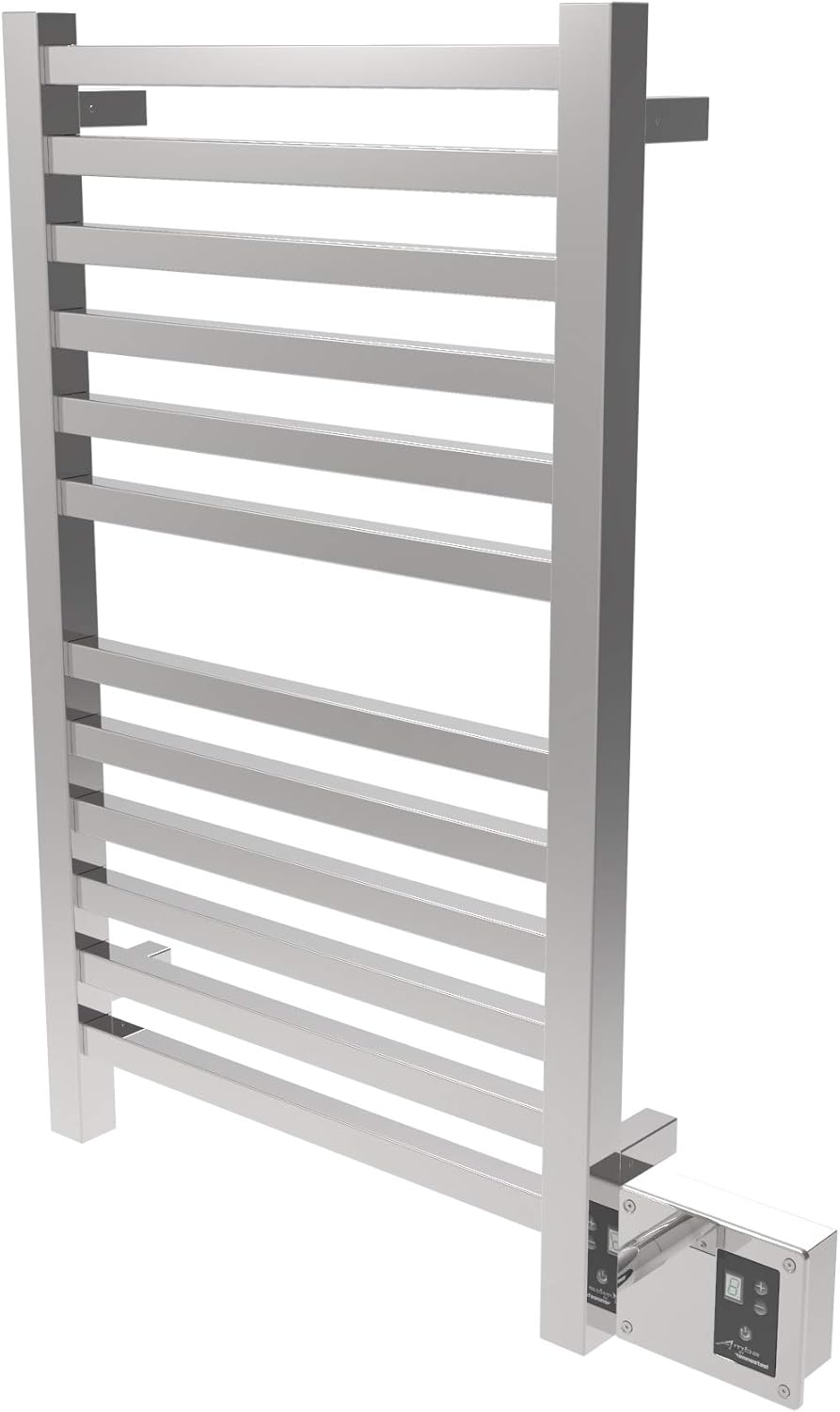 Amba Quadro Q2033P 12-Bar Hardwired Towel Warmer in Polished