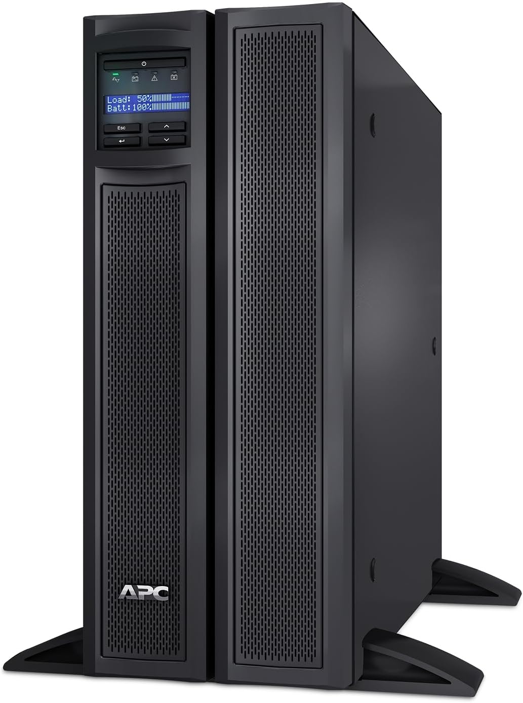 APC/Schneider Electric – SMX3000HVTUS – APC by Schneider Electric Smart-UPS X 3000VA Short Depth Tower/Rack Convertible LCD 208V – 3000 VA/2700 W – 230 V AC – 6.30 Minute Stand-by Time – 4U