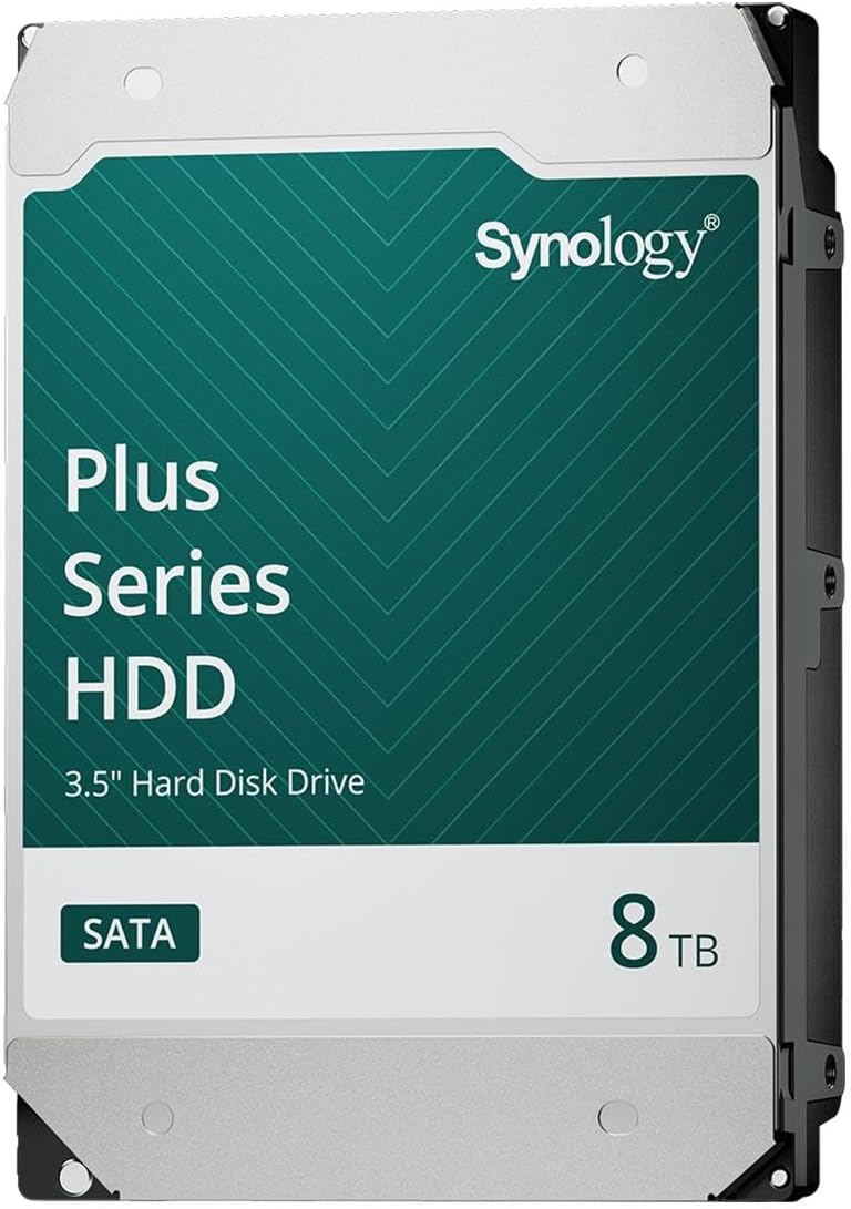 Synology HAT3310-8T [8 TB 3.5″ SATA 5,400 RPM/NAS Grade HDD (MTTF1 Million Hours) / 3 Year Warranty] Domestic Authorized Dealer Field Lake Product