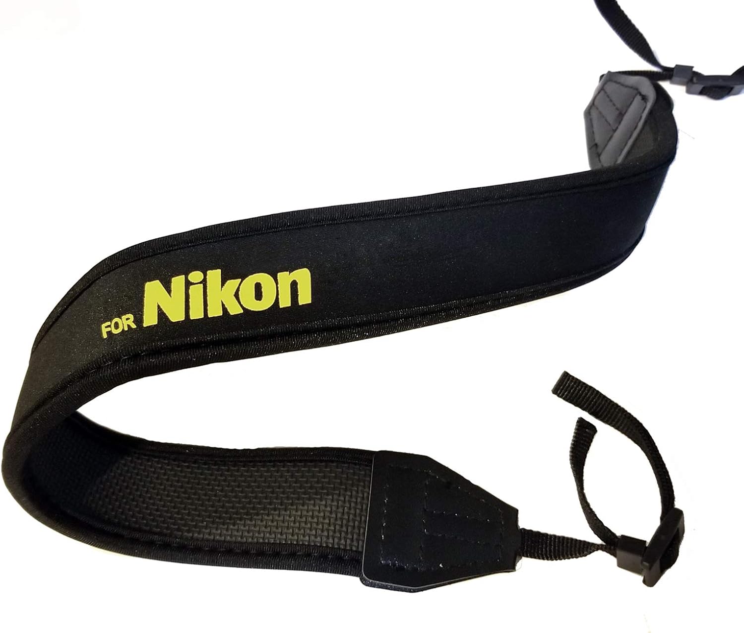 Fotasy Professional Neoprene Neck Strap for Nikkor Cameras, Camera Neck Strap Compatible with Nikon D5 D4 D3 DS850 D810 D800 D750 D7500 D7300 D7200 D7000 D5600 D5500 D5300 D5100 D5000 D3500 D3400