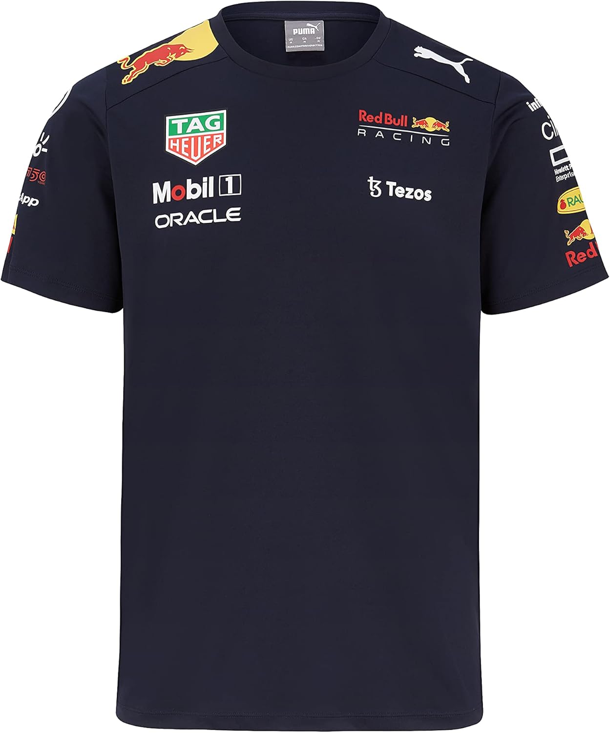 Red Bull Racing – Official Formula 1 Merchandise – 2022 Team T-Shirt – Men – Navy – S