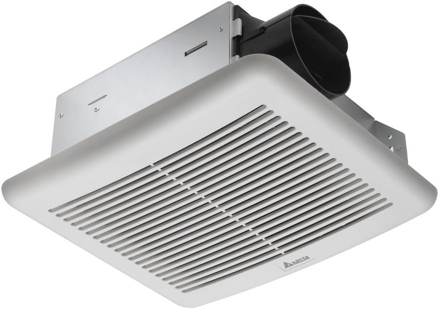 DELTA ELECTRONICS (AMERICAS), BreezSlim SLM50 50 CFM Exhaust Bath Fan, White