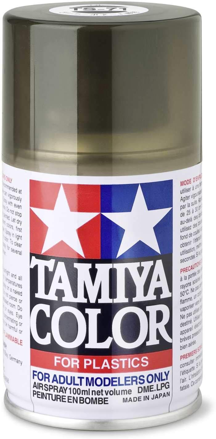 TAMIYA Spray Lacquer TS-71 Smoke TAM85071 Lacquer Primers & Paints