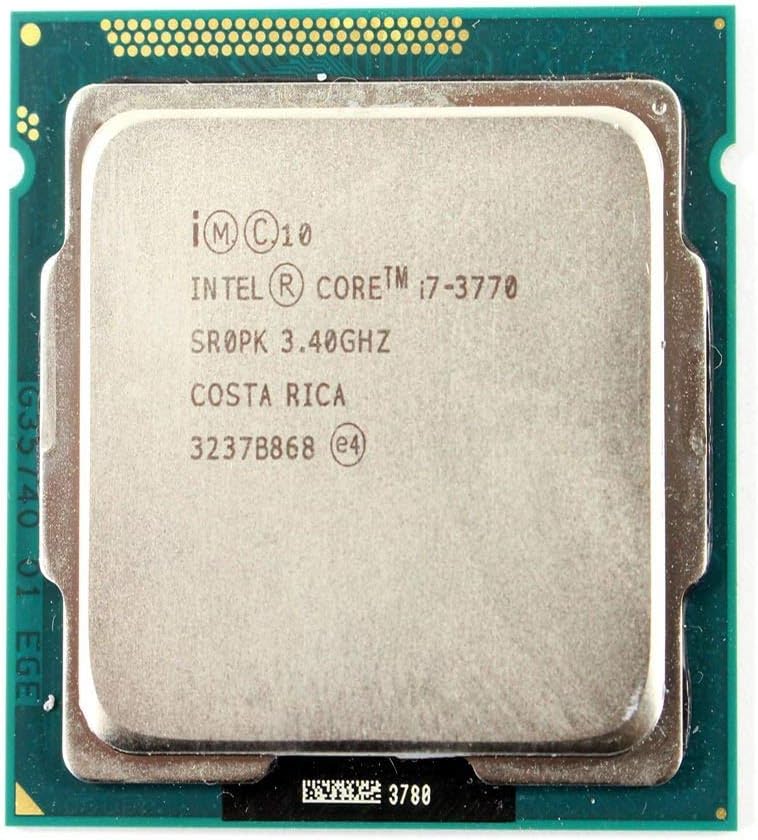 Intel Core I7 Quad Core Processor I7-3770 3.4ghz 8mb Smart Cache Tdp 77w SR0PK (Renewed)