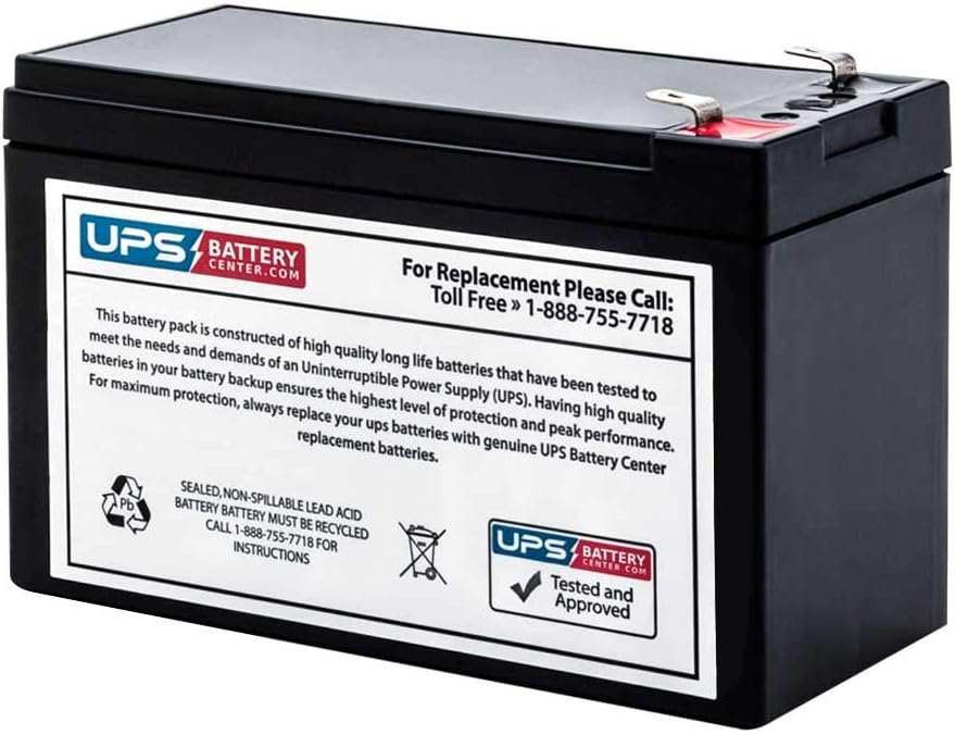 APC Back-UPS 900VA, 9 outlets, 120V, Retail BN900M Compatible Replacement Battery by UPSBatteryCenter