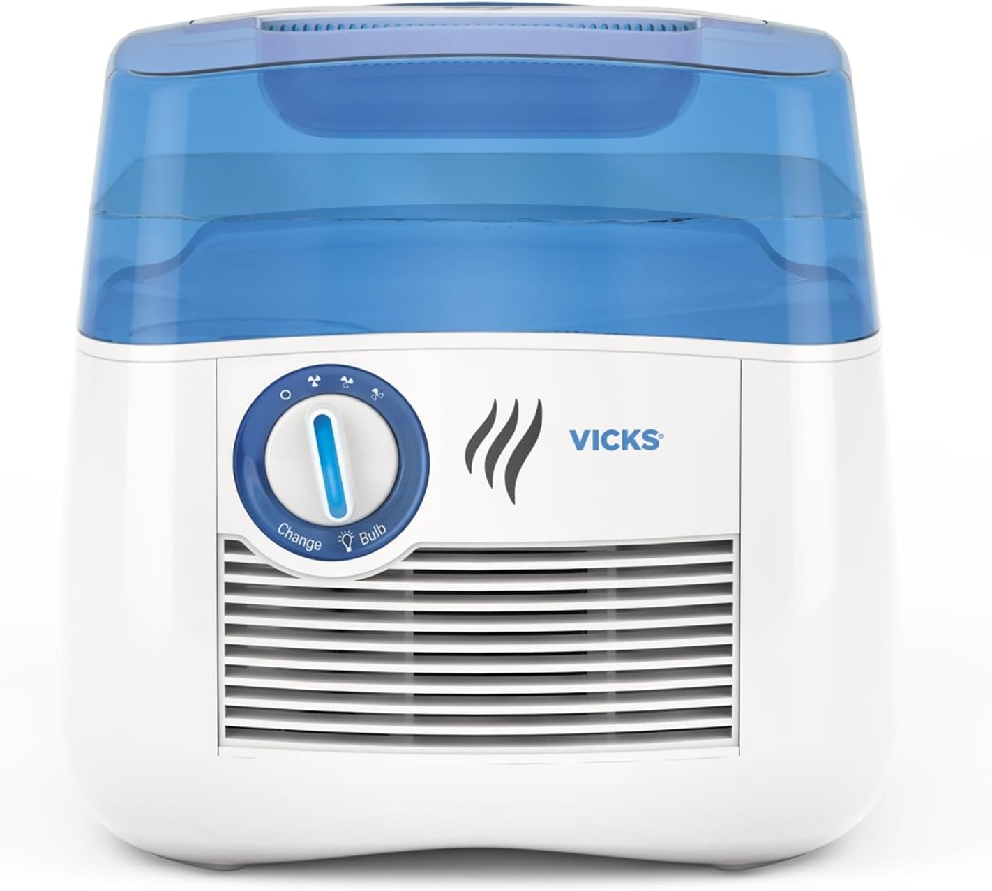 Vicks Cool Mist Humidifier with UV light. Evaporative Humidifier auto-adjusts to room humidity without over humidification. For Kids Bedrooms, Baby Rooms, and More. Use with Vicks VapoPads.