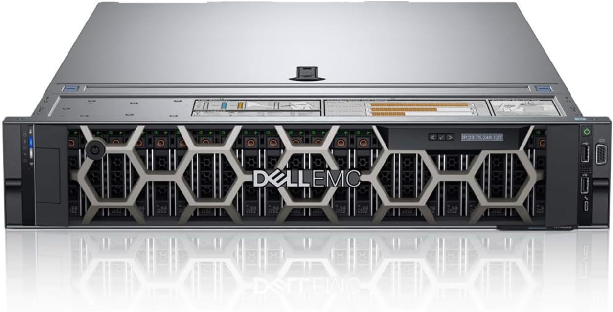 Poweredge R740 AI Server 3X Nvidia/Dual Xeon Gold 6252 / 128GB RDIMM/Perc H740P / 5X 2.4T 10K RPM HDD