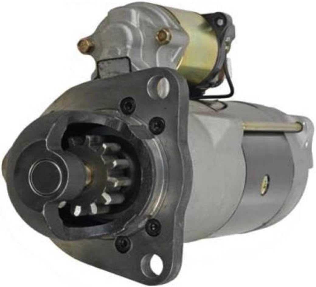 RAREELECTRICAL New 24V 11T 7.5Kw Starter Motor Compatible With Fiat Allis Hitachi Komatsu Crawler Loader Fl-14D Fl-20 Eg480 Eg480b Eg500 Eg580 Eg600 By Part Numbers 4780974 0001420011 Lrs01946