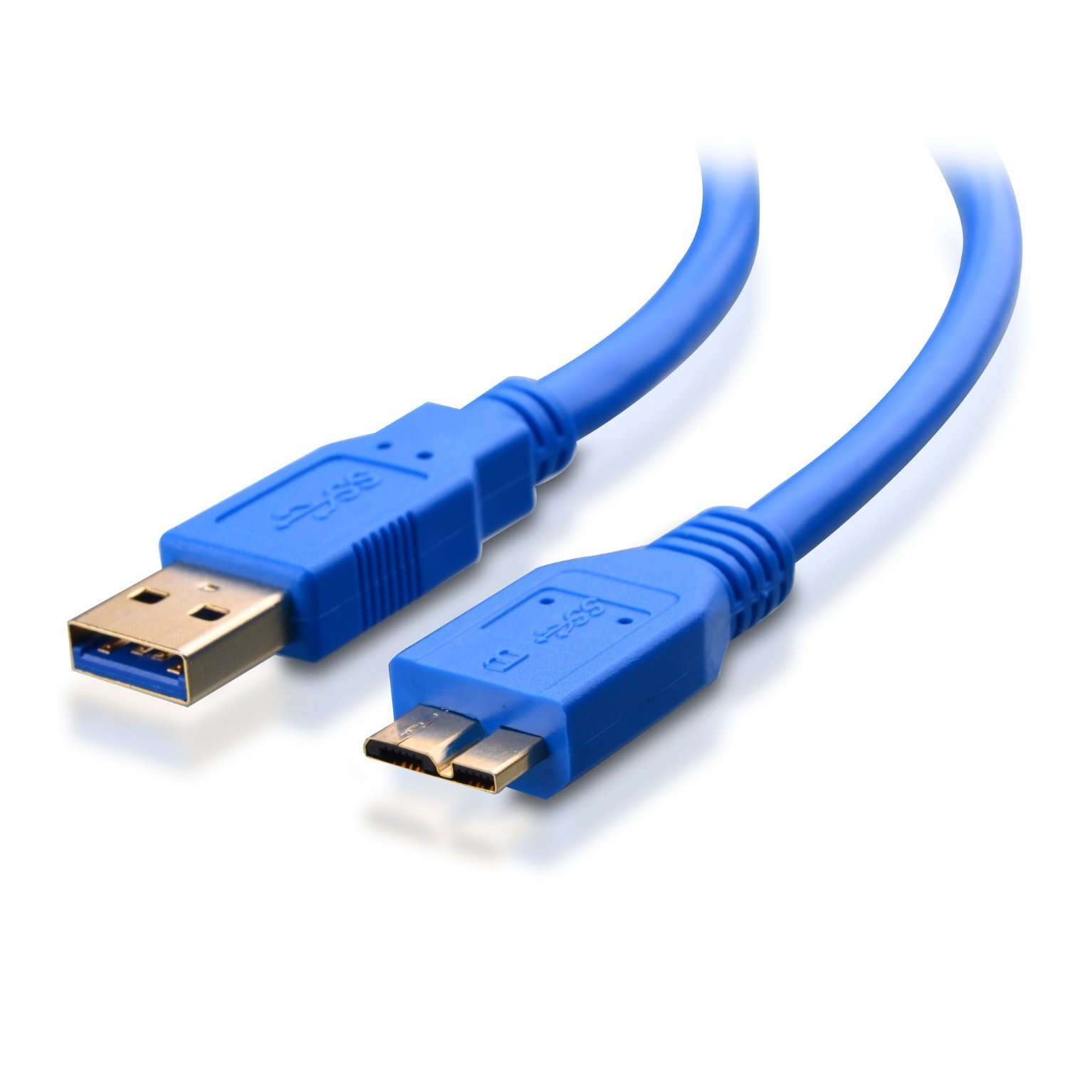 OMNIHIL 5FT USB 3.0 A to Micro-B Cable/Male to Micro-B Cable Compatible with Toshiba Canvio Basics 2TB HDTB520XK3AA