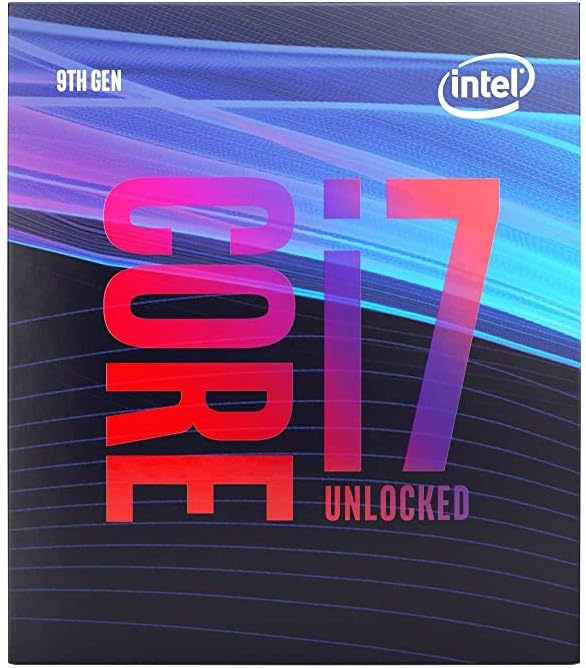 Intel Core i7-9700k 8 core 3.6GHz GPU LGA-1151 CPU SRG15 (Renewed)