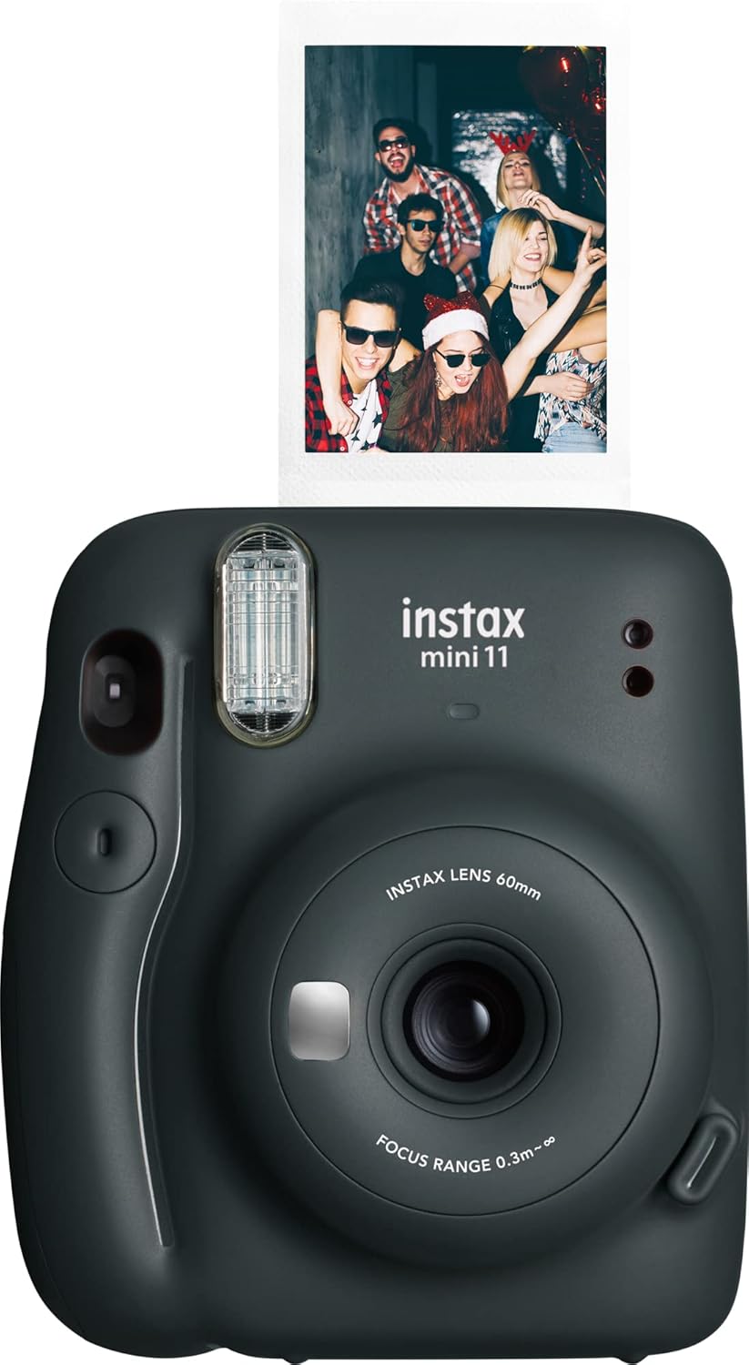 Fujifilm Instax Mini 11 Instant Camera – Charcoal Grey