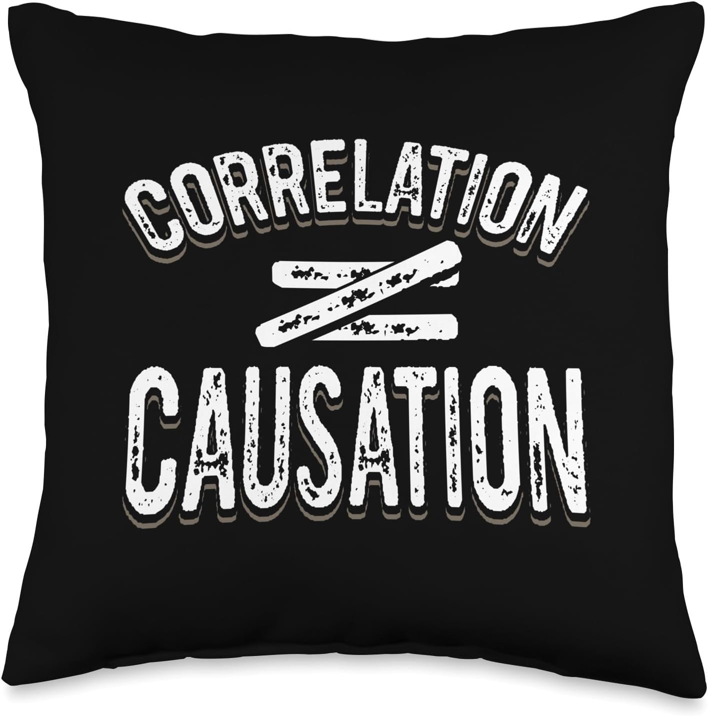 Funny Data Scientist Data Analysis Math Stats Statistician Throw Pillow