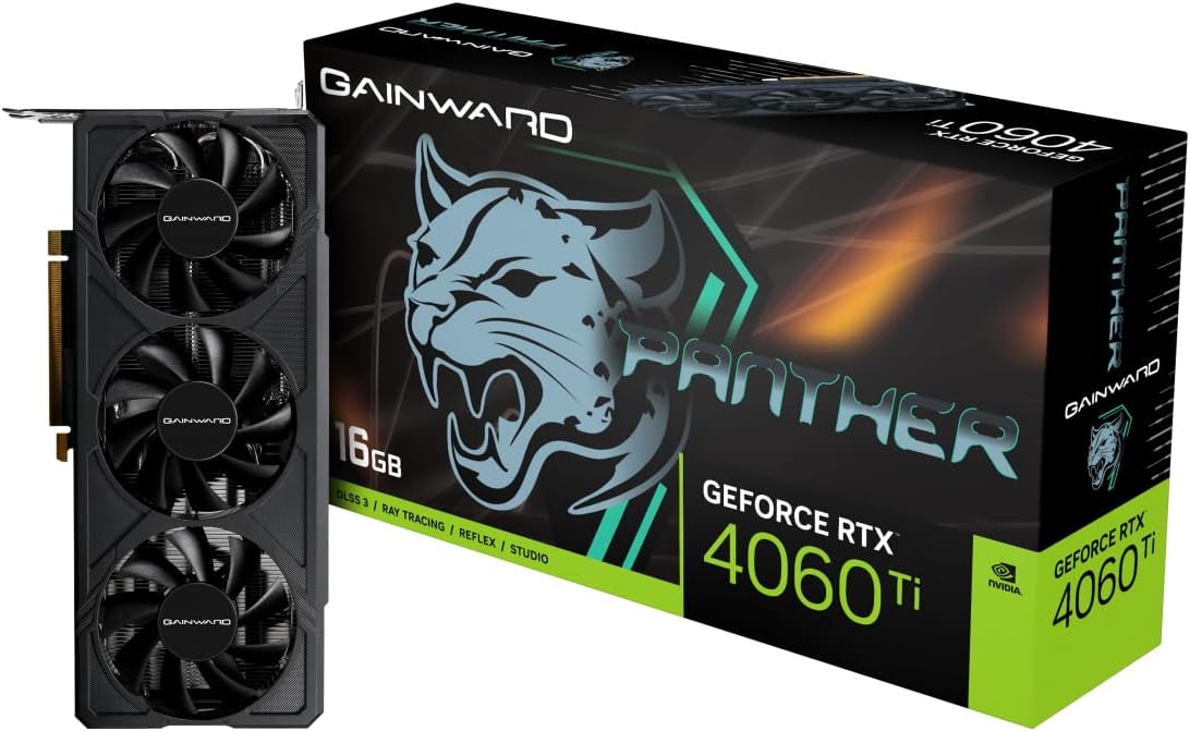 Gainward GeForce RTX 4060 Ti Graphics Card 16 GB Panther