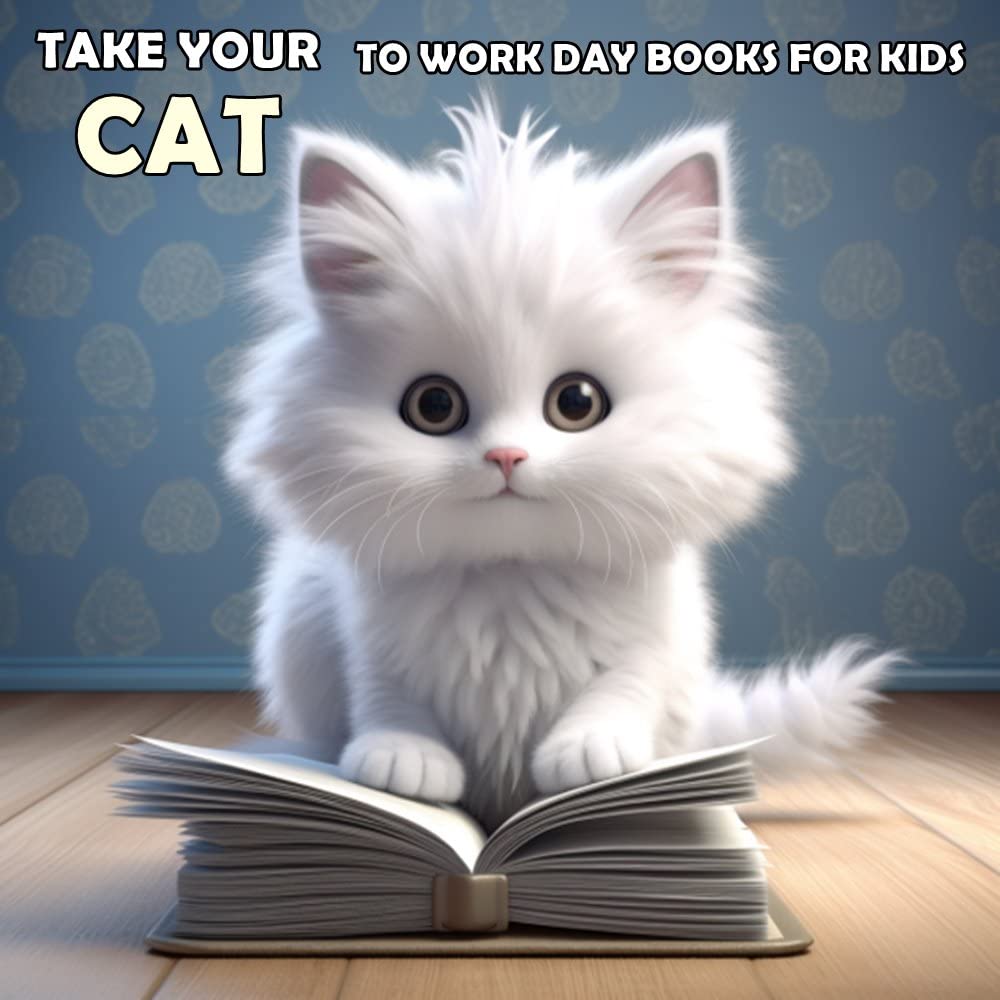 Take Your Cat to Work Day Books for Kids: Whiskers’ Whimsical Workday (Children’s Books About Cats)