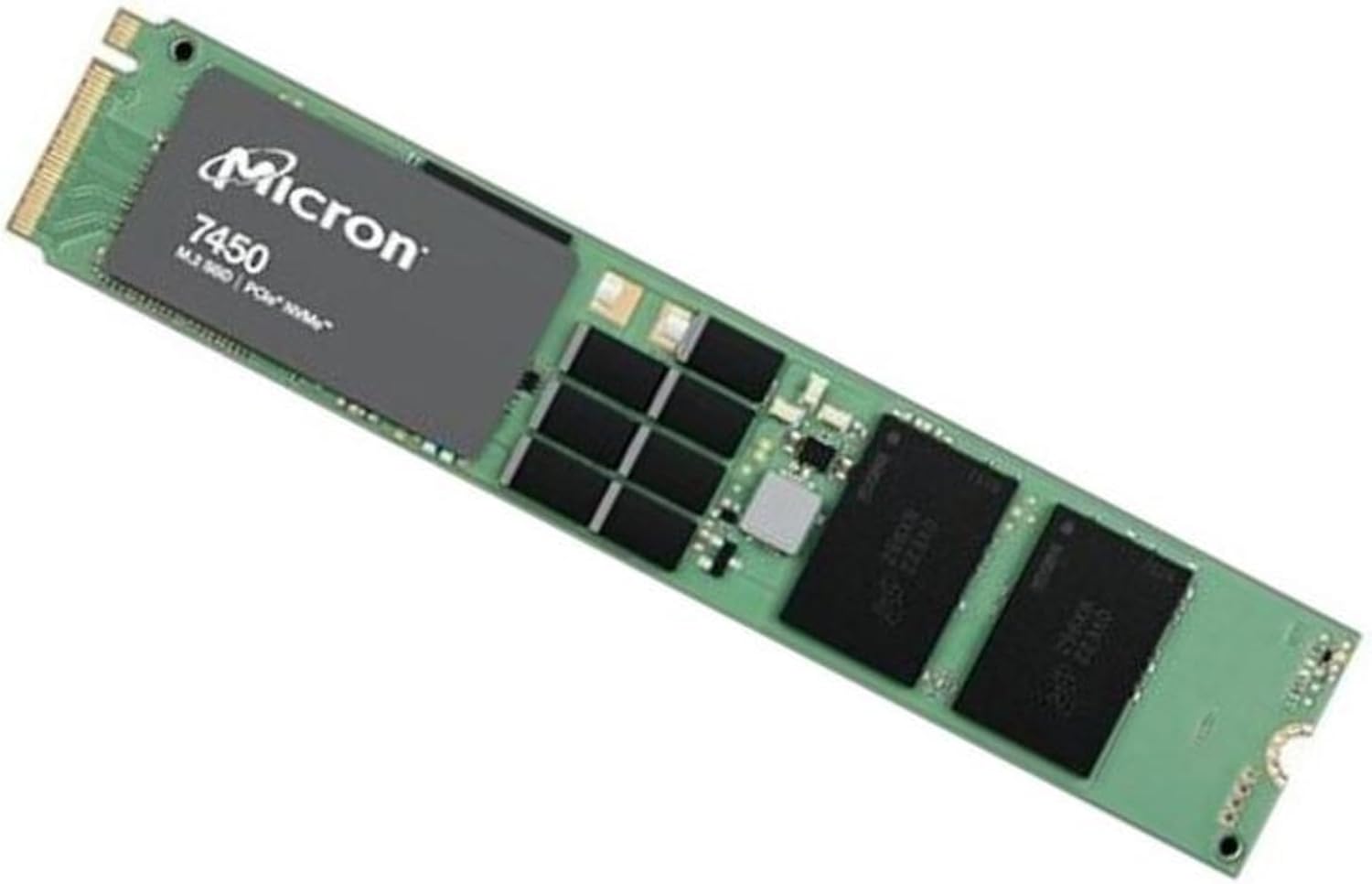 MICRON (CRUCIAL) 7450 Pro 3.84TB Gen4 NVMe Enterprise SSD M.2 5000/2500 MB/s R/W 735K/160K IOPS 25700TBW 1DWPD 2M hrs MTTF Server Data Centre 5yrs