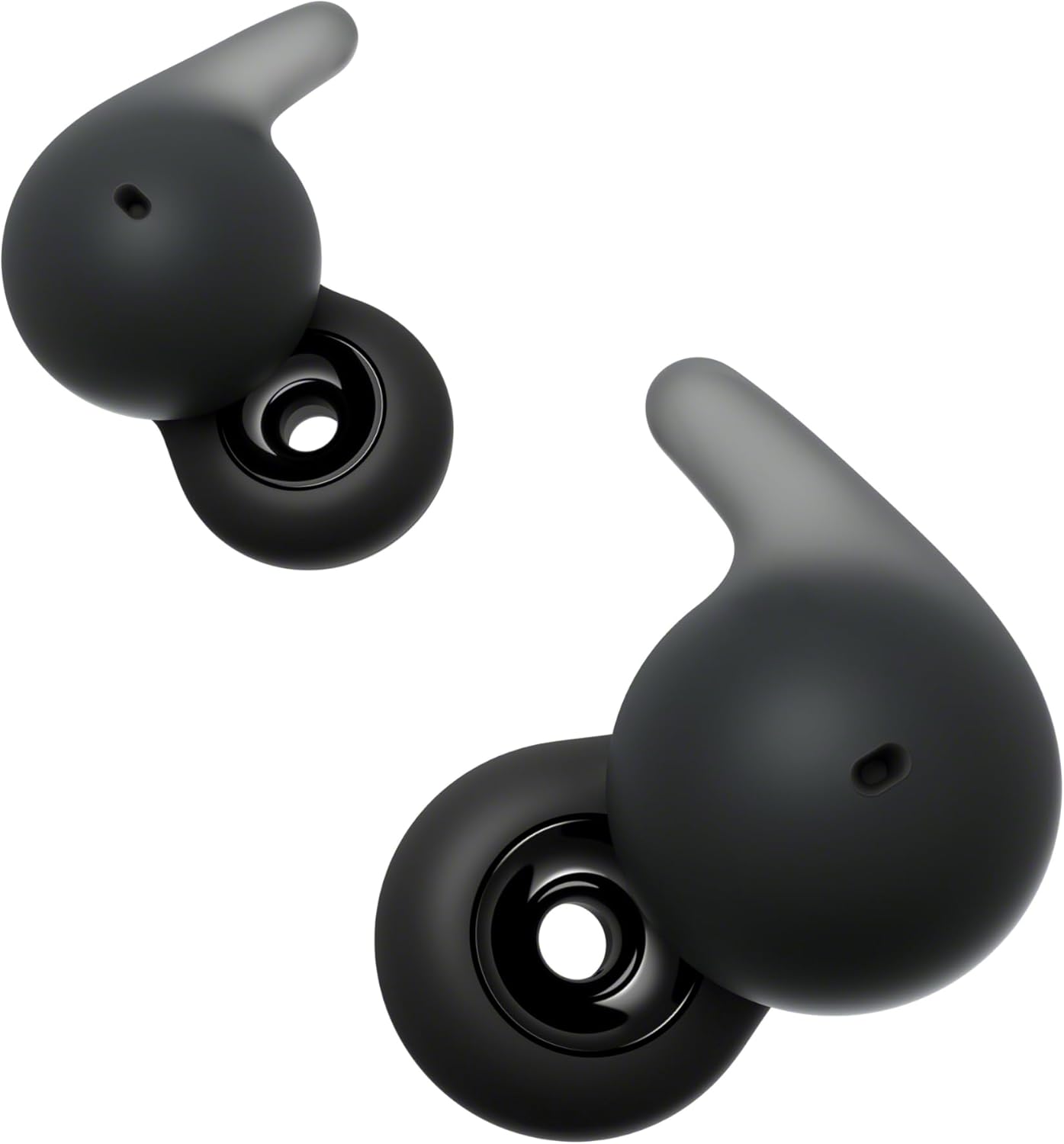 Sony LinkBuds Open Truly Wireless Earbud Headphones with an Open-Ring Design for Ambient Sounds and Newly Developed Air Fitting Supporters, Black