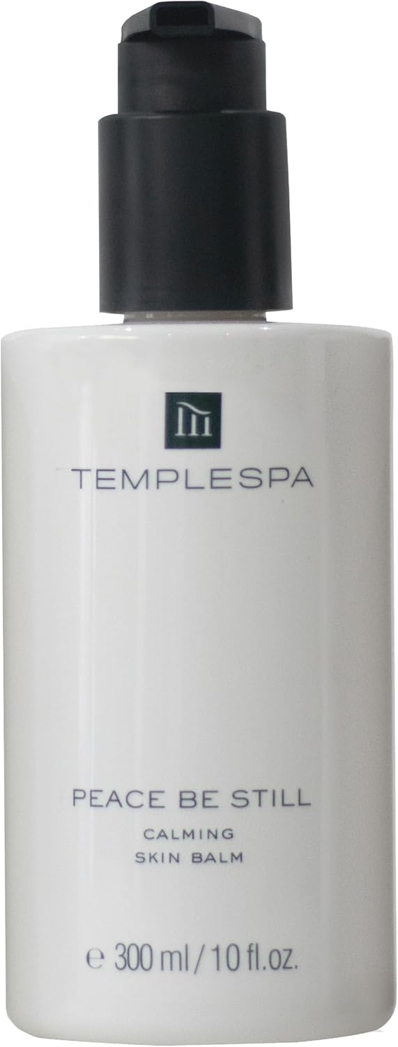 TEMPLESPA | Peace BE Still | Calming Daily Skin Lotion, All Skin Types. Soothing, Moisturizing and Softening Body Moisturiser. Natural Ingredients, Cruelty-Free, Vegan 10 fl.oz.