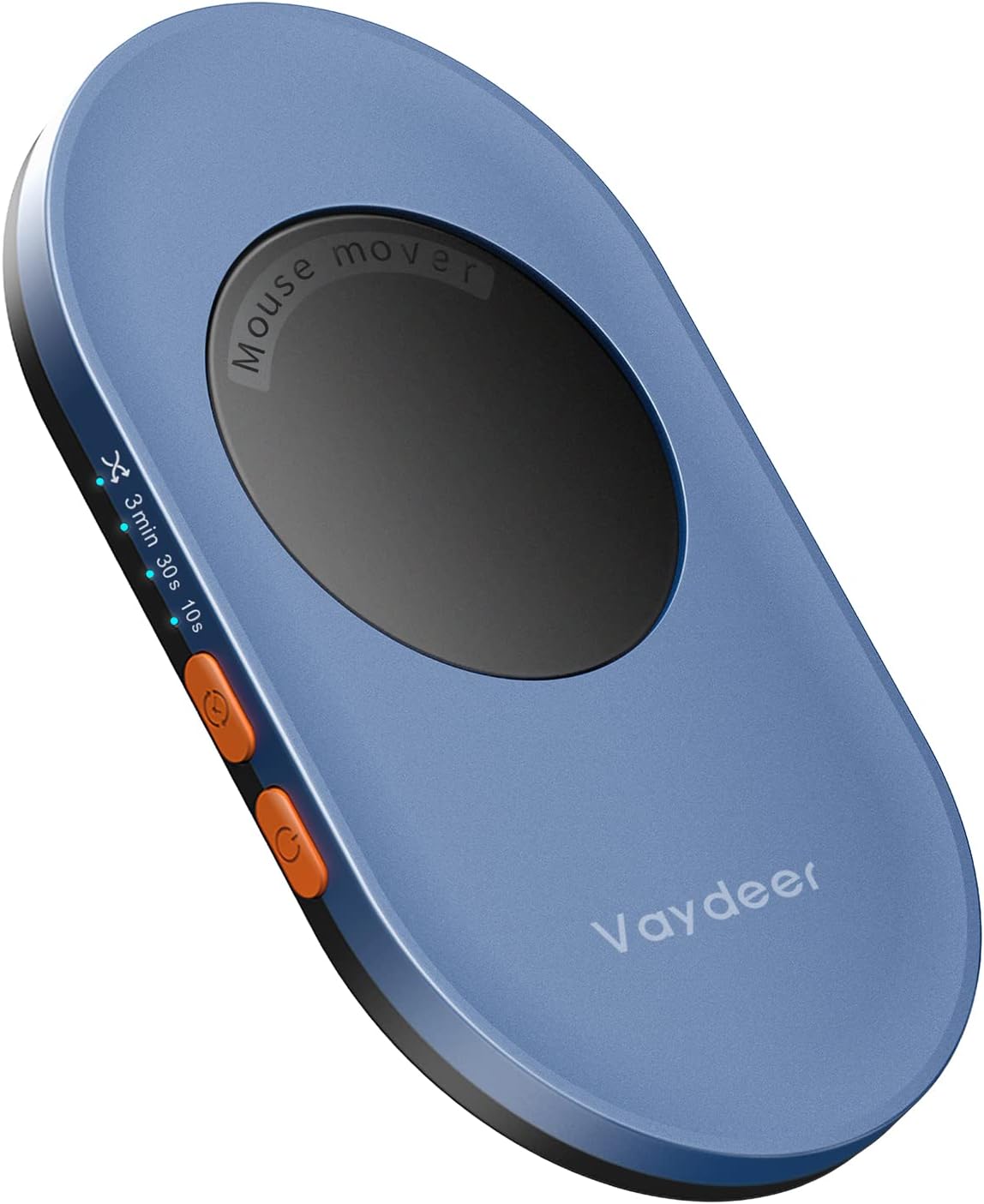 Vaydeer Ultra Slim Mouse Mover, Air 3 Mouse Jiggler with Adjustable Interval Timer, Undetectable & Noiseless, Driver-Free, Mouse Movement Simulator Keeps PC Active, Gift Ideas for Christmas＆New Year