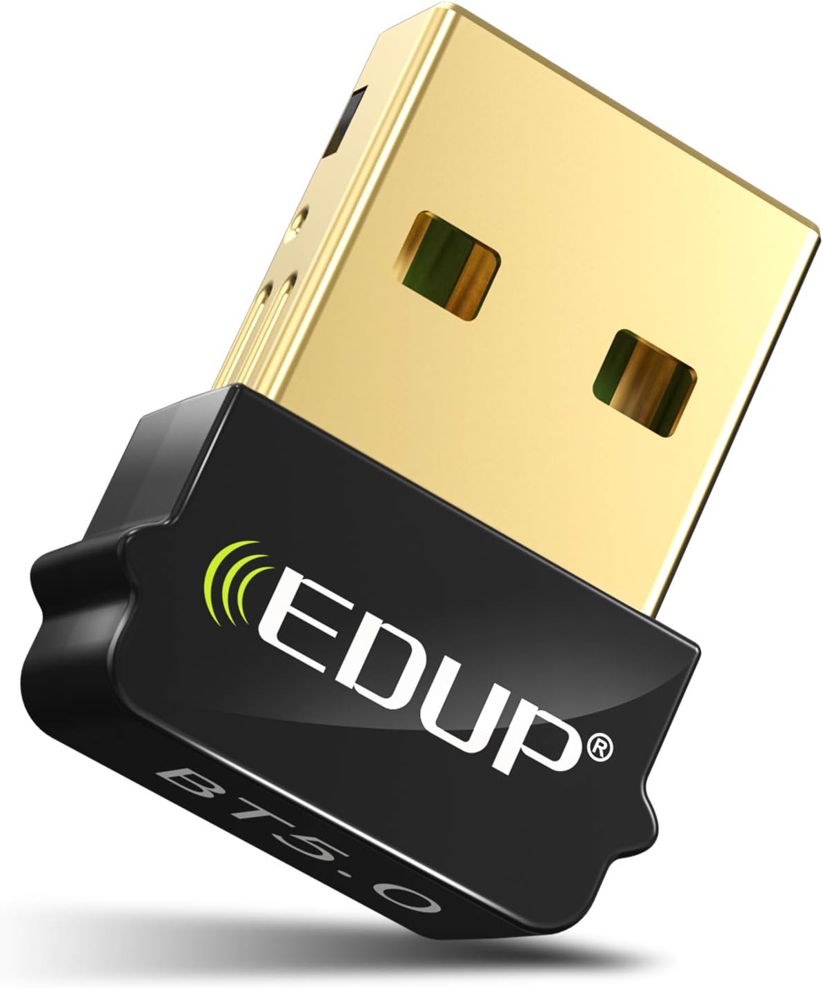 EDUP Mini USB Bluetooth 5.0 Adapter for PC, USB 2.0 Bluetooth EDR Dongle for Desktop/PC/Laptop, 66ft/20M Transmission Range, BT 5.0 Adapter Support Windows 10/8.1/8 /7 (Need Installed Driver)