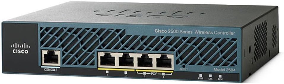 Cisco 2504 AIR-CT2504-5-K9 5 Access Points Wireless LAN Controller