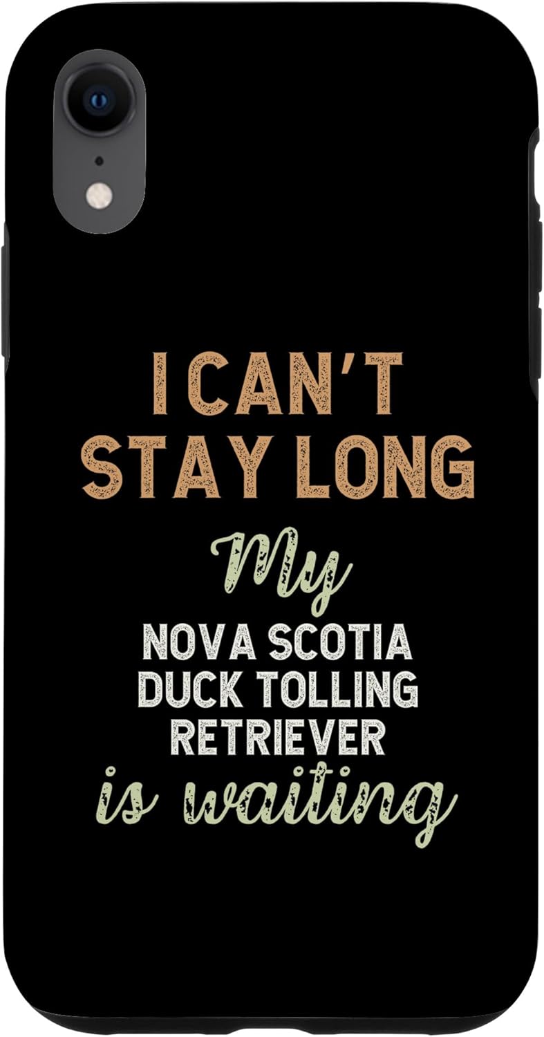 iPhone XR Nova Scotia Duck Tolling Retriever Dog Breed Owner Puppy Case