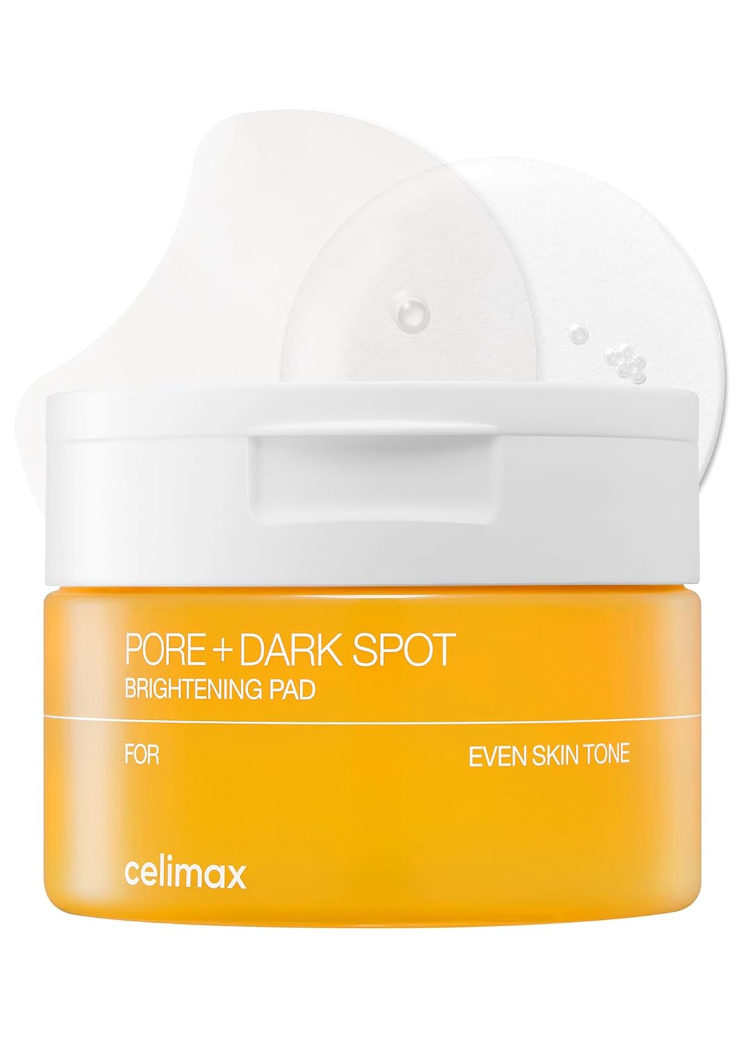 celimax Ji.Woo.Gae Pore+Dark Spot Brightening Pad | Exfoliating Peeling Pads for Enlarged Pores, with Hyaluronic Acid, Pore Minimizer, Non-Irritating, Hydrating, For Sensitive Skin (40 pads)