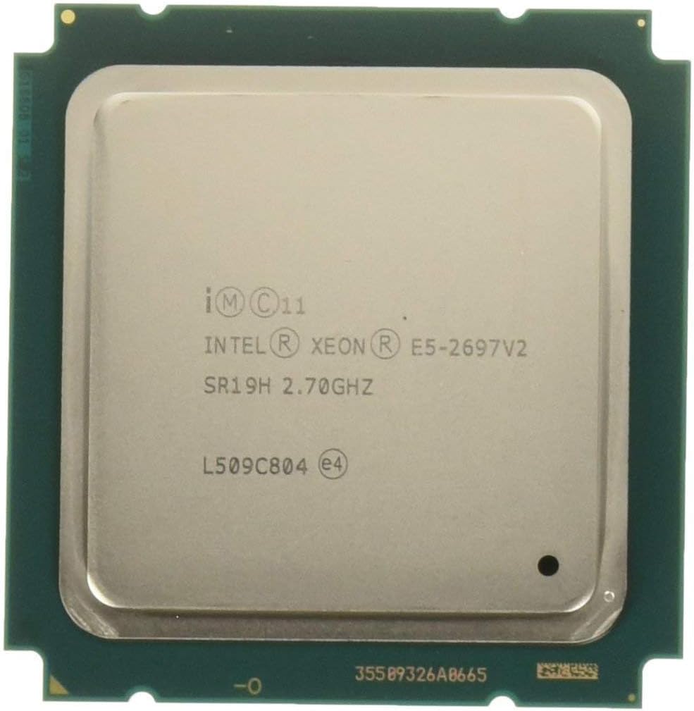 PC Server and Parts Intel Xeon E5-2697 v2 SR19H 2.70GHz 30M 12-Core LGA2011 CPU Processor (Renewed)