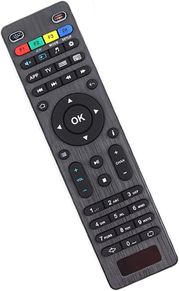 Replacement Remote Control for MAG254 MAG250 255/256 / 257/260 / 275/349 / 350/351 / 352 OTT Tv Box IPTV Set-Top Box, Black