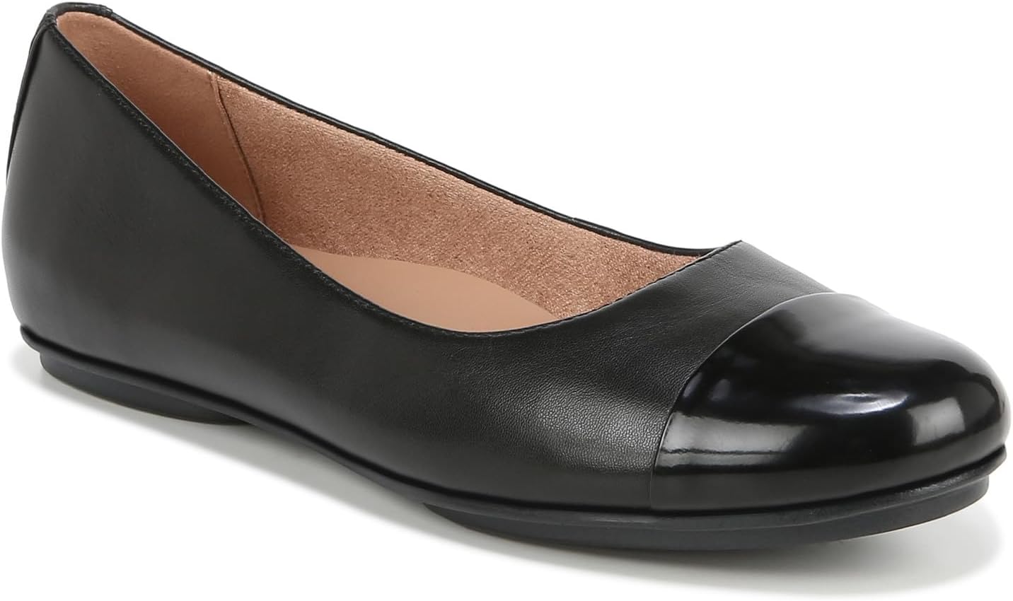 Naturalizer Women’s Maxwell Cap Toe Ballet Flat