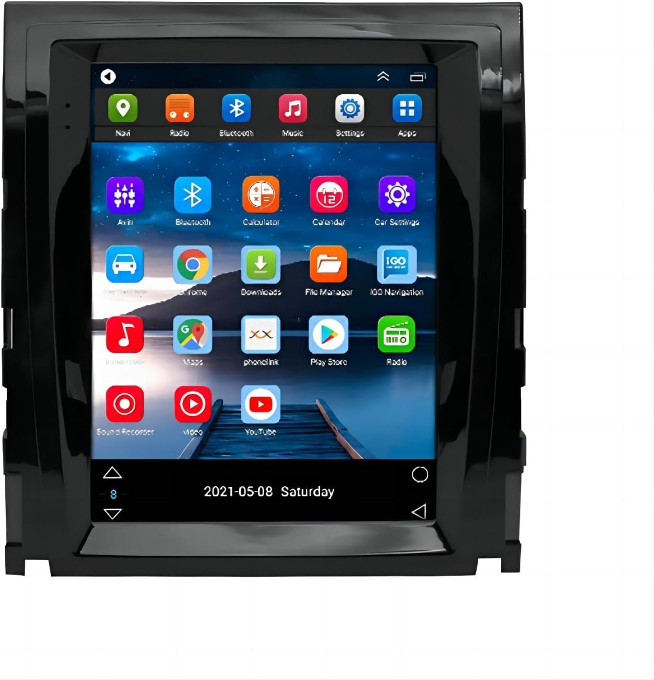 9.7 Inch Android 13 Car Radio for Cadillac Escalade SLS 2007-2014 Touch Screen Car Stereo with CarPlay Android Auto WiFi Bluetooth FM RDS GPS Navigation DSP SWC Camera