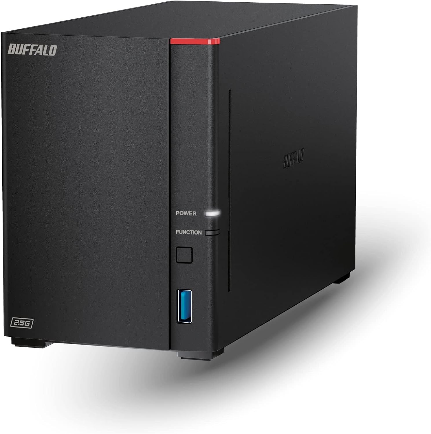 BUFFALO LinkStation 720 16TB 2-Bay Home Office Private Cloud Data Storage with Hard Drives Included/Computer Network Attached Storage/NAS Storage/Network Storage/Media Server/File Server