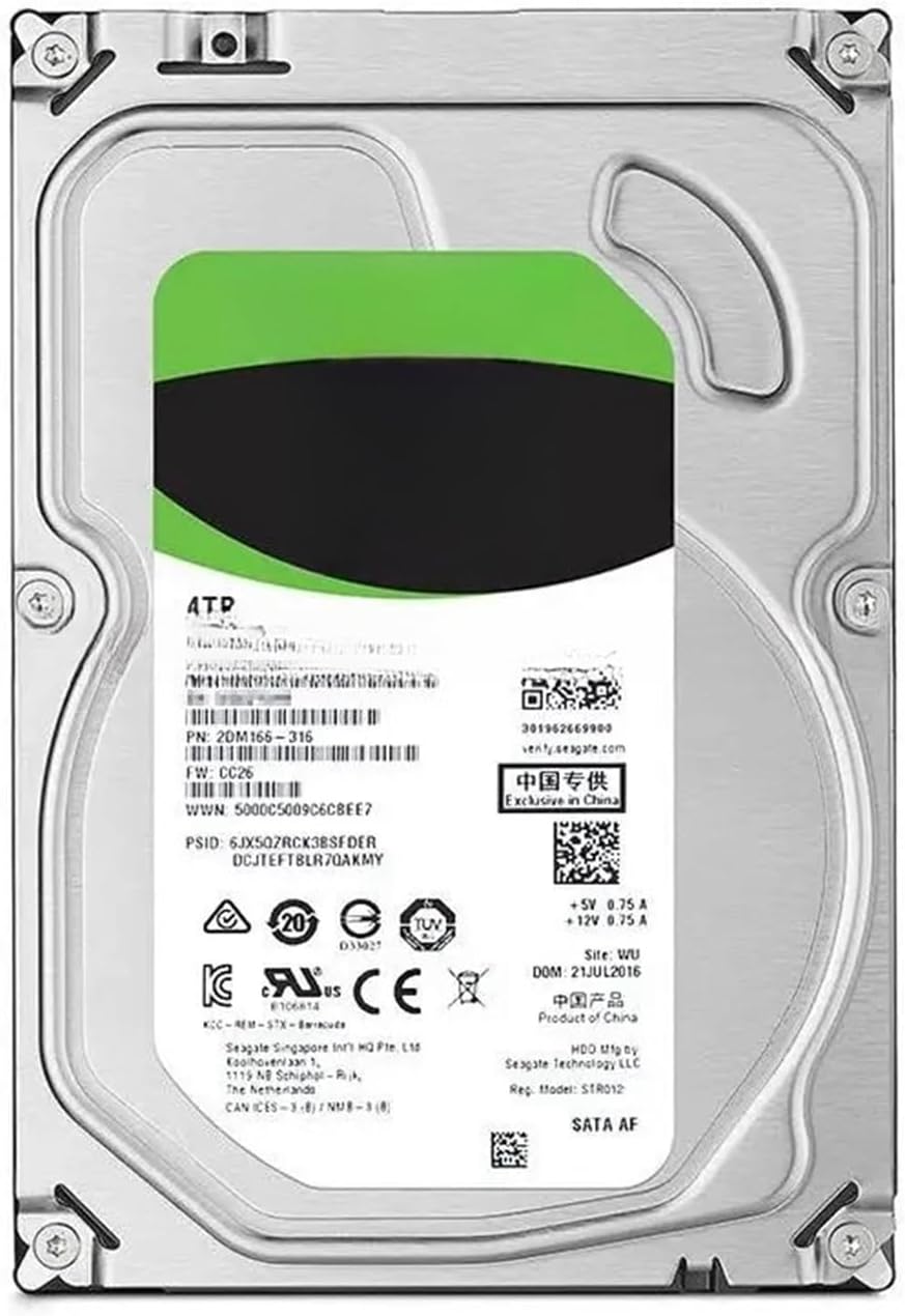 ANTBEE 4TB 5400RPM 256M 6Gb/s 3.5″ SATA Hard Drive，for ST4000DM004