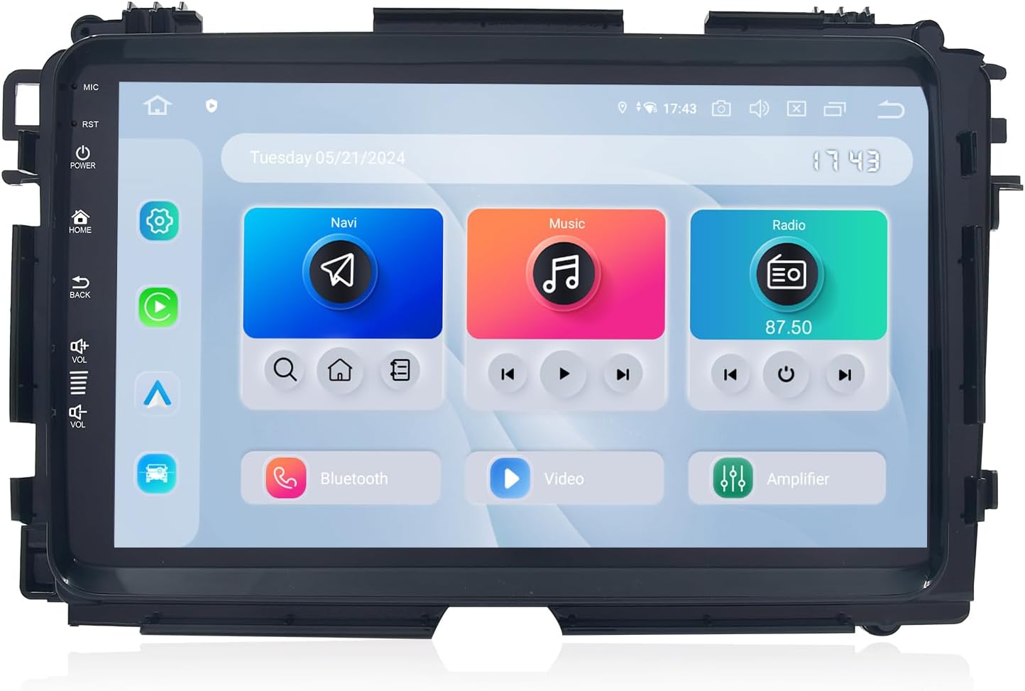 Dasaita Android 13 Car Stereo for Honda Vezel HR-V HRV 2013-2022 with Wireless Carplay & Android Auto, 4G LTE & 5G WiFi, 9″ Touch Screen Head Unit, Radio, Bluetooth 5.0, 6GB+64GB