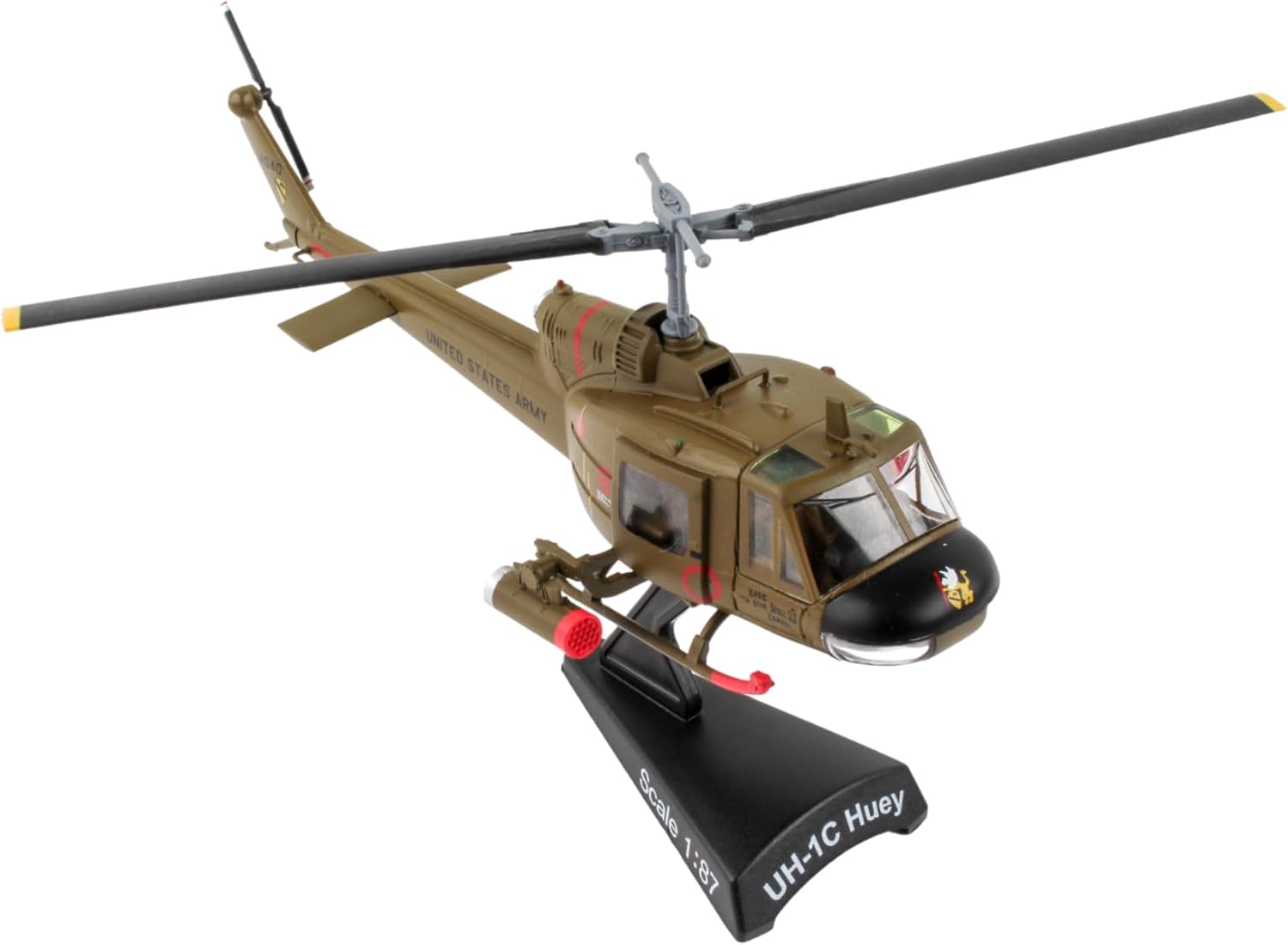 Daron Worldwide Trading Daron Postage Stamp UH-1 Huey Gunship 1:87 Vehicle