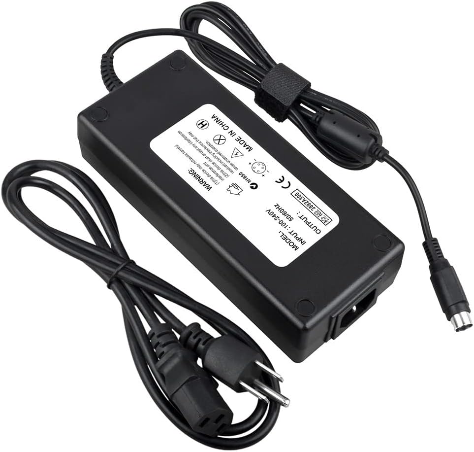 Ac dc Adapter Compatible with 4-pin Synology DiskStation (DS412+ 4300) 4-Bay 12TB Network Attached Storage (NAS) iSCSI