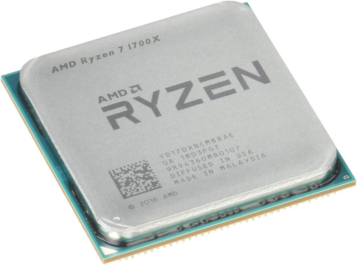 AMD YD170XBCAEWOF Ryzen 7 1700X Processor