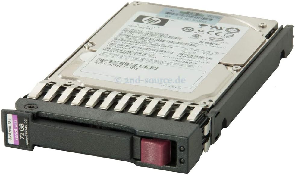 384842-B21 72Gb 10K Sas 2.5 Dp Hdd