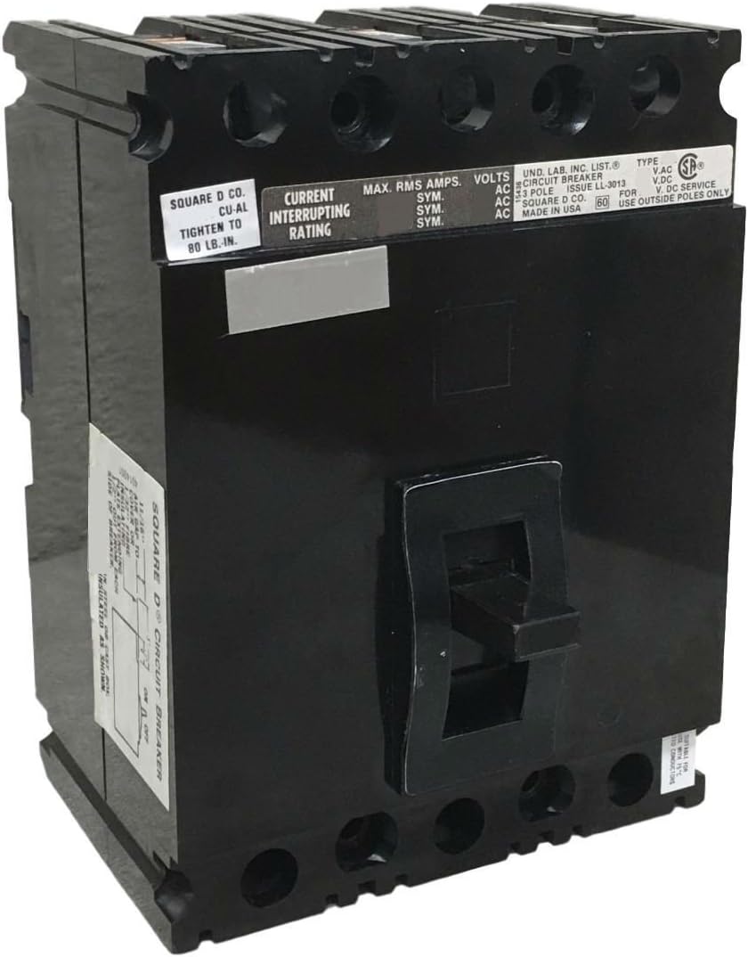 SCHNEIDER ELECTRIC 480-VOLT 45-AMP FAL34045 Molded CASE Circuit Breaker 480V 45A