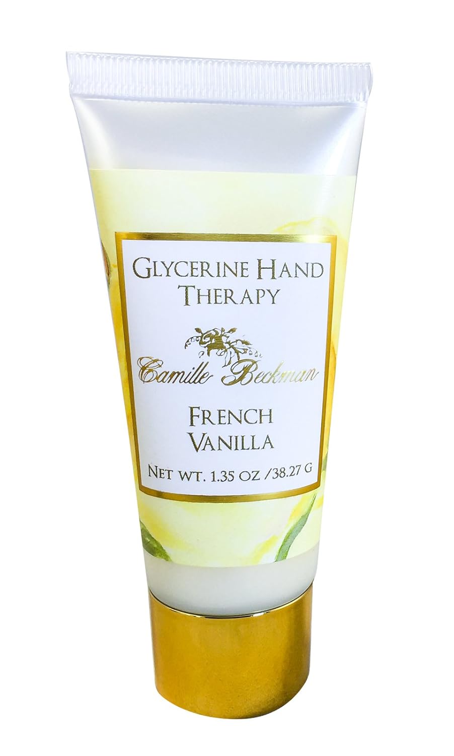 Camille Beckman Glycerine Hand Therapy Cream, French Vanilla, 1.35 Ounce