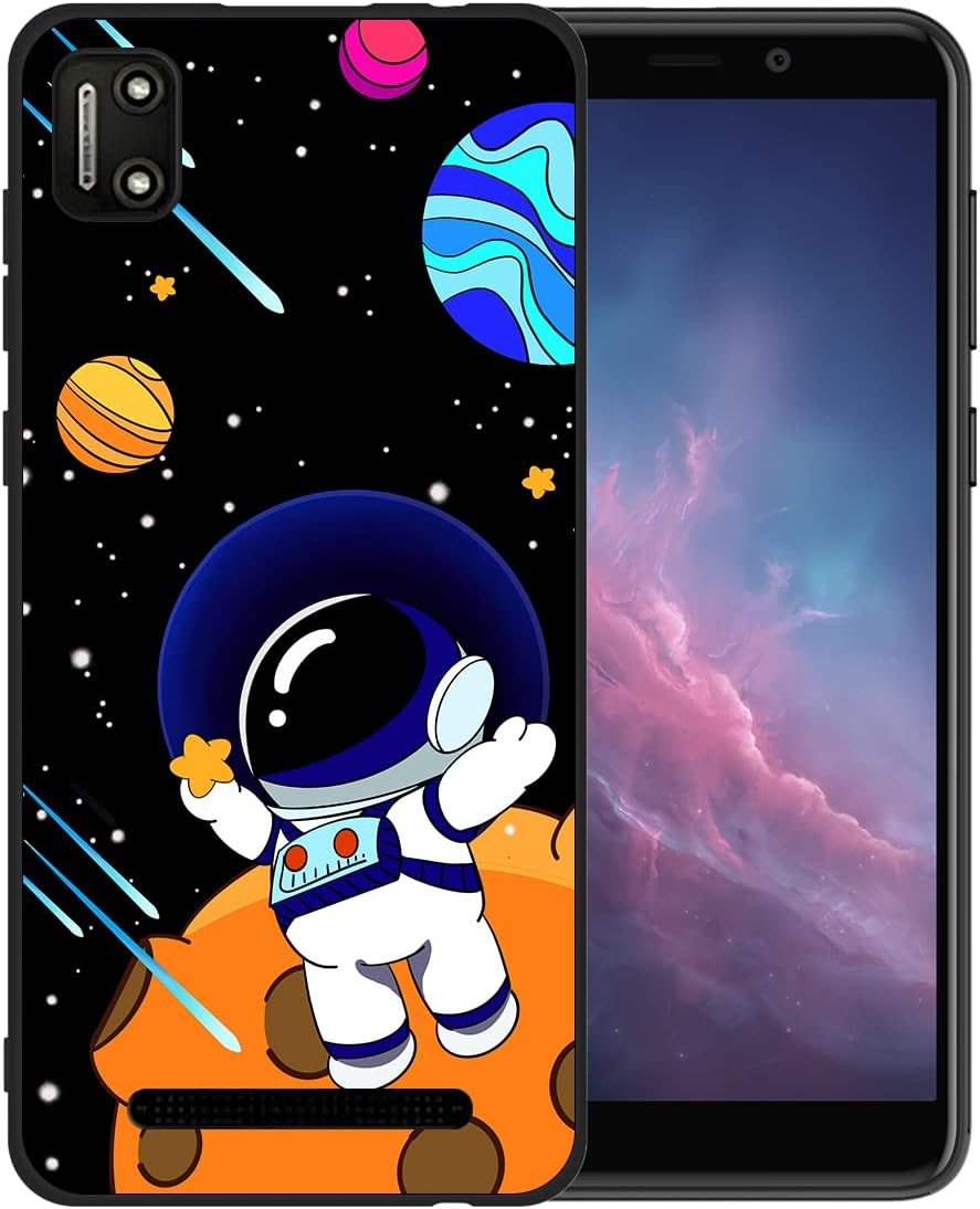 Case for Cloud Mobile Stratus C7 Phone Case Cloud Mobile Stratus C7 Shockproof Full Body Protection Case (Astronauts)