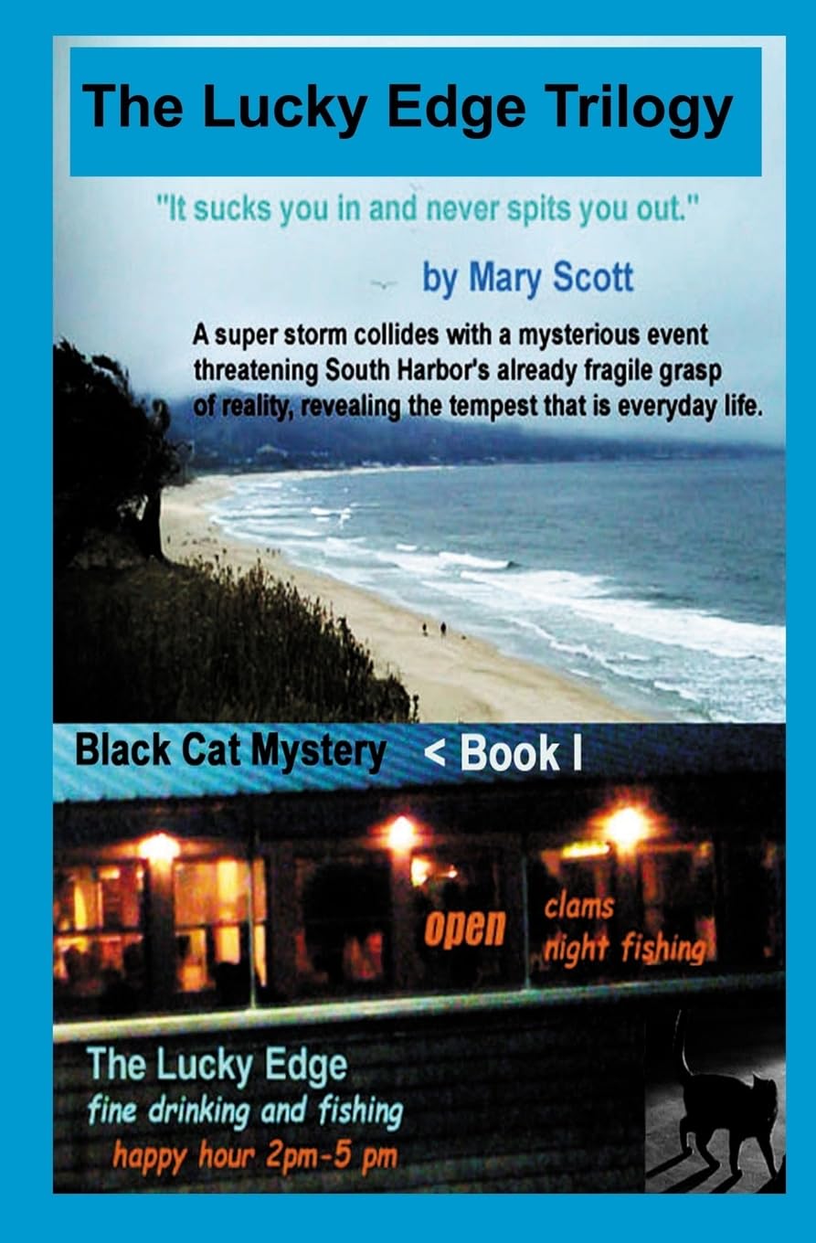 The Black Cat Mystery: The Lucky Edge Trilogy (Book 1) (The Lucky Edge Trilogy: Fine Fishing and Drinking)