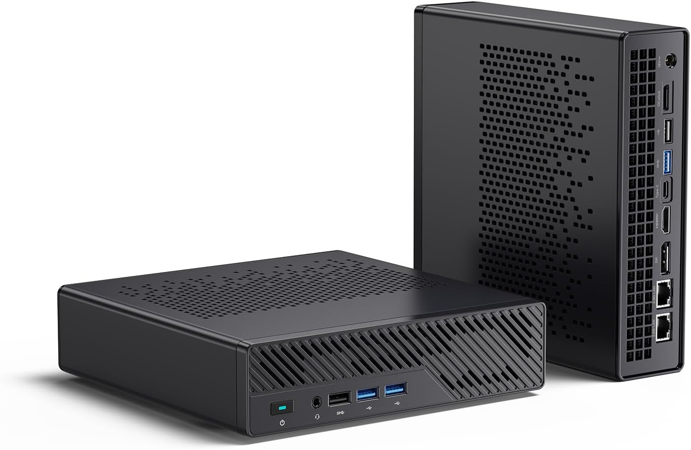 MINISFORUM MS-A1 Mini Workstation Mini Barebone Pc, DDR5/4xM.2 NVMe SSD, Dual 2.5G RJ45 Mini PC,HDMI/DP/Type-C,4xUSB Ports,Supports AMD AM5 CPU,WiFi 6E&BT5.2 Mini Computer(NO CPU/NO RAM/NO SSD/NO OS)