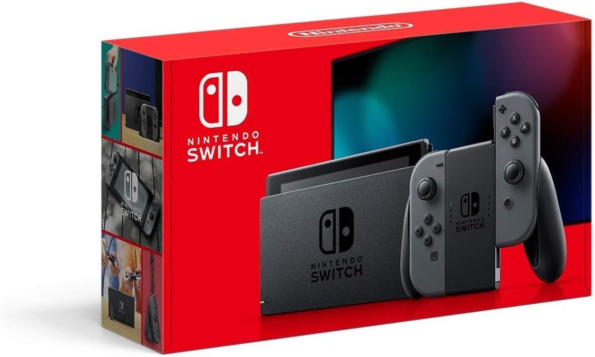 Nintendo Switch with Gray Joy‑Con – HAC-001(-01)