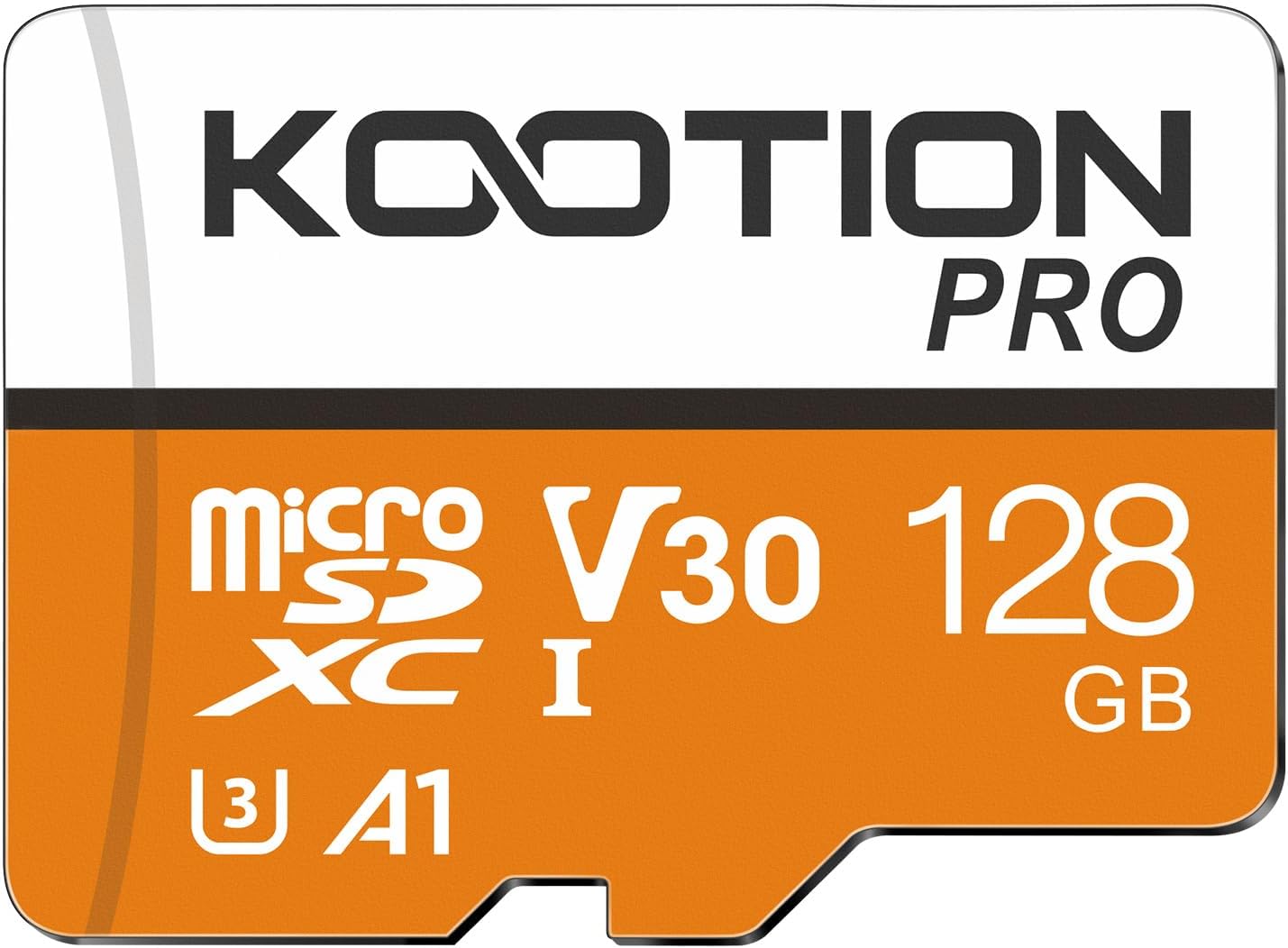 KOOTION 128GB Micro SDXC UHS-I U3 V30 A1 Memory Card – High Speed TF Card for Phone, Camera