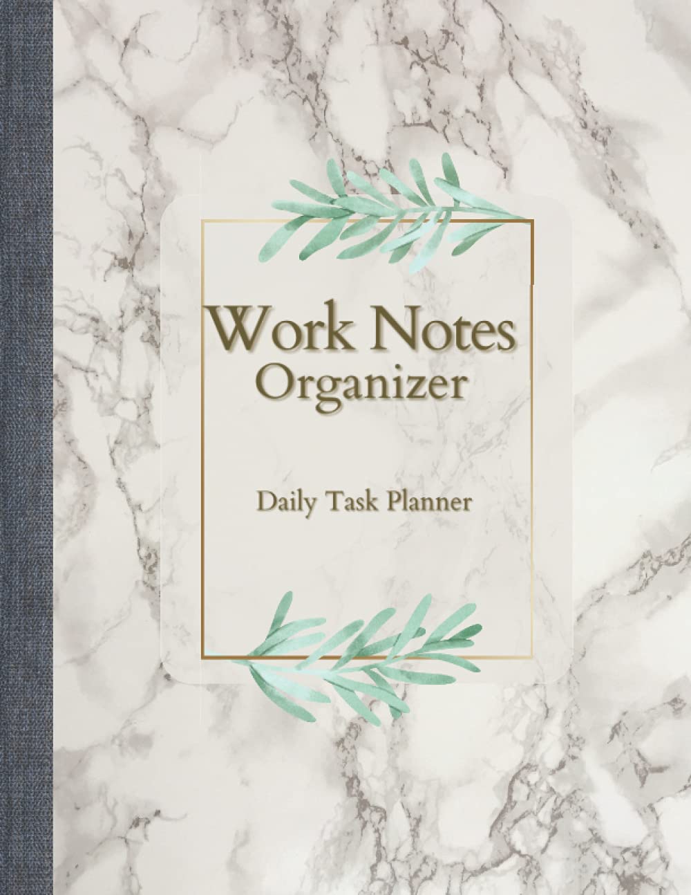 8.5×11 Work Notes Organizer Daily Task Planner: Workday To Do List Plans Notebook for Project Management & Time Management for Admin Roles – Meeting Action Items & Follow Up Tasks / Reminders