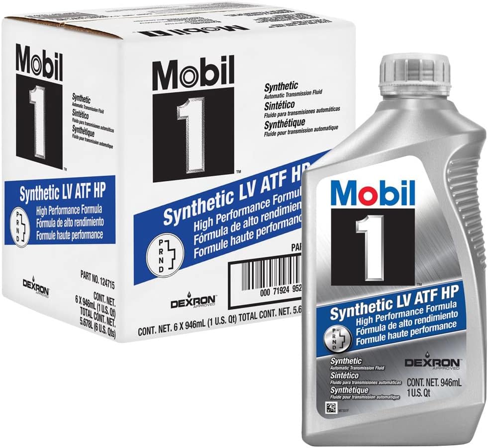 Mobil 1 Synthetic LV ATF HP Case 6 x 1 Quart