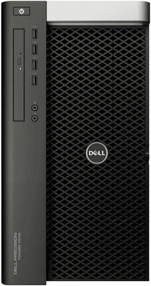 Dell Precision T7910 Mid-Tower Workstation – 2X Intel Xeon E5-2695 v4 2.1GHz 18 Core Processors, 32GB DDR4 Memory, 512GB NVMe SSD, Nvidia Quadro K620, Windows 10 Pro. (Renewed)