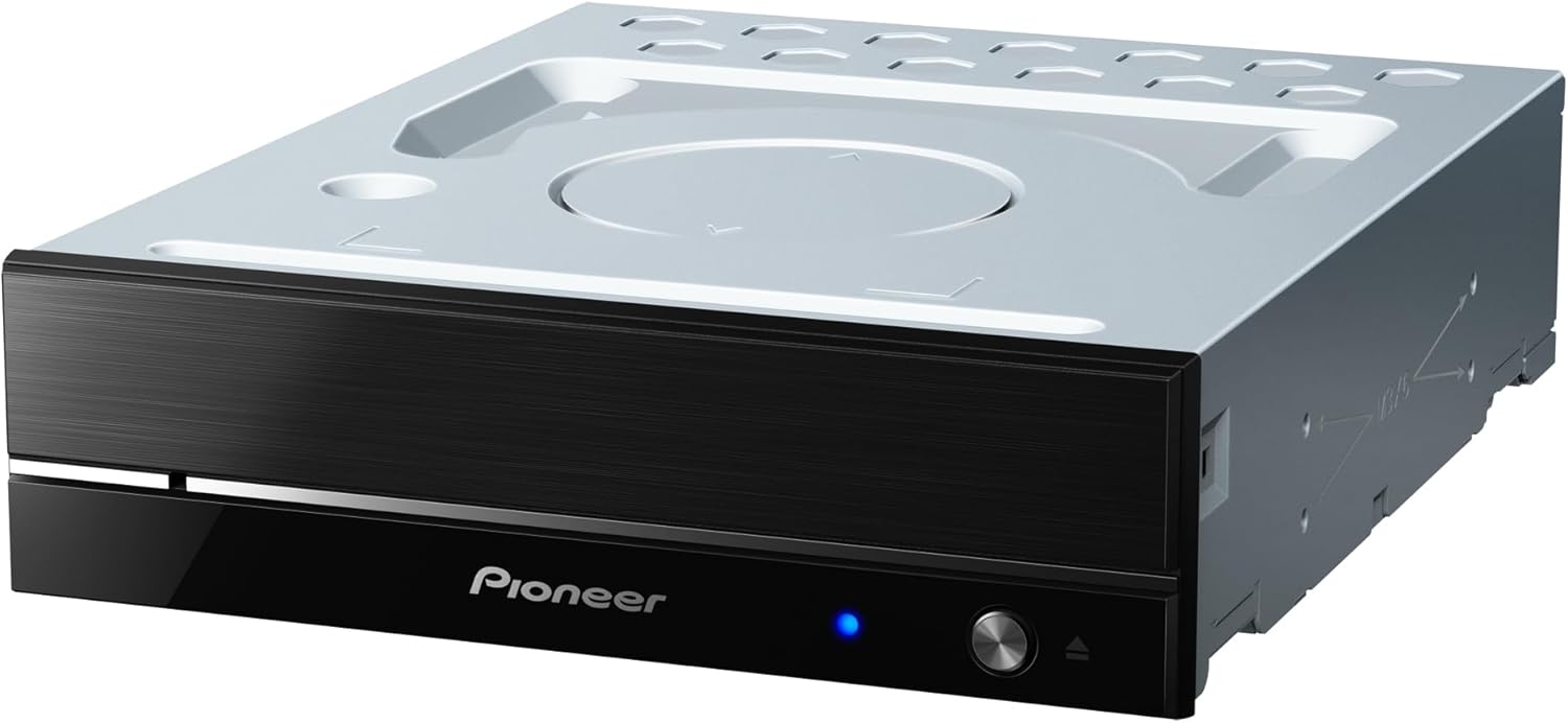 Pioneer Internal Blu-ray Drive BDR-S13UBK Excellent Reliability & Stability 16x BD-R Writing Speed Internal BD/DVD/CD Writer with PureRead 4+ Realtime PureRead and M-DISC Support