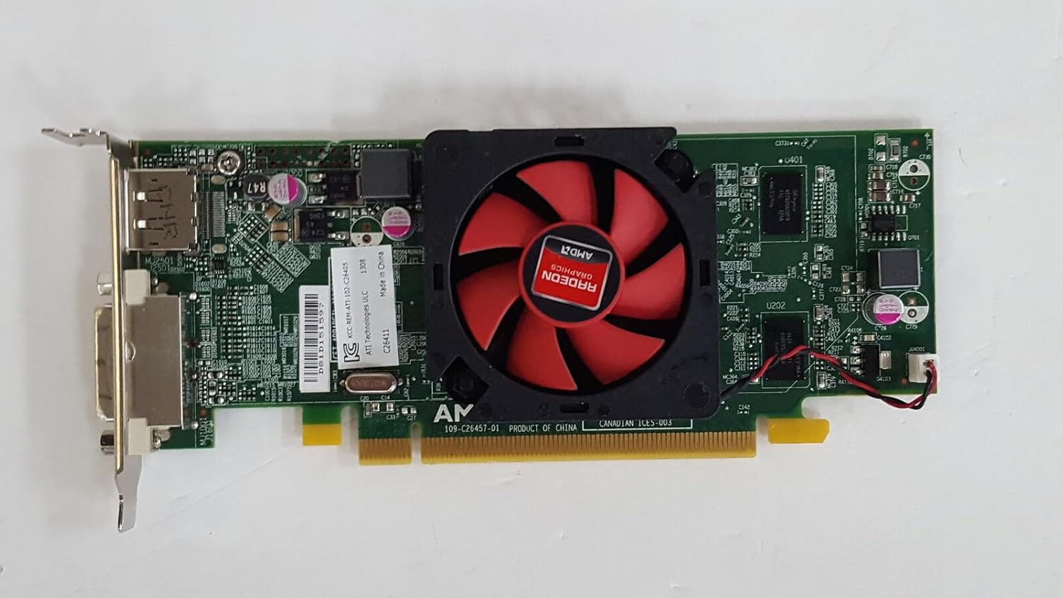 Dell 0WH7F AMD Radeon HD 6450 1GB 64-Bit DDR3 PCIe x16 Low Profile Video Card