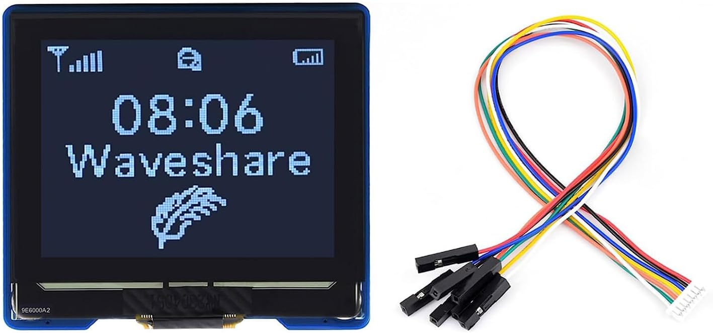 High Resolution 1.32″ OLED Modules with SSD1327 Driver Chip and Fast Data Transfer Rate 3.3V/5V Input Power